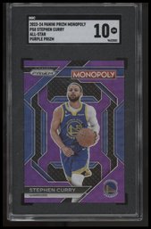 2023-24 Panini Prizm Monopoly #PS8 Stephen Curry All-Star Purple