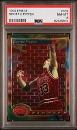 1993 Finest #105 Scottie Pippen PSA 8