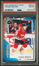 2024 Upper Deck National Hockey Card Day #NHCD1 Connor Bedard PSA 8