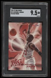 1991-92 Hoops #536 Michael Jordan SGC 9