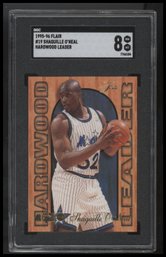 1995-96 Fleer #19 Shaquille O'Neal Flair Hardwood Leader