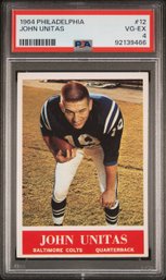 1964 Philadelphia #12 John Unitas PSA 4