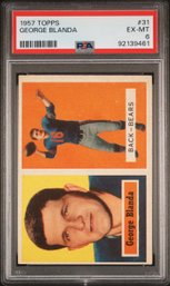 1957 Topps #31 George Blanda PSA 6