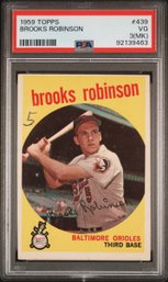 1959 Topps #439 Brooks Robinson PSA 3