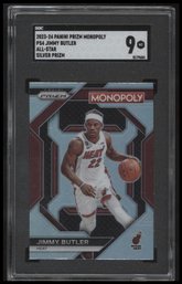 2023-24 Panini Prizm Monopoly #PS4 Jimmy Butler All-Star SILVER SGC 9