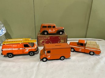 Lot 2 4 CVPS Die Cast Toys.  Two Are Banks