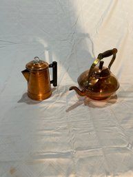 Teapot And Percolator