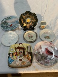 Lot Of 7 Decorative Plates