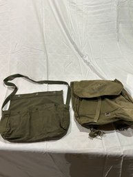 Pair Of Vintage Camping Bags