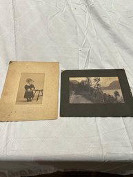 Pair Of Vintage Photographs