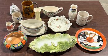 Mixed Lot Of Vintage Porcelain And Ceramic Items