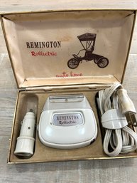 Vintage Remington Rollectric Razor In Original Case