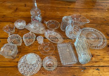 Large Vintage Glass Lot