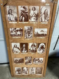 Lot 2 Of Multiple Western RRP Photo Postcards Well Known Native Americans, Cowboys And Bandits