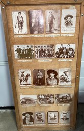 Lot 1 Of Multiple Western RRP Photo Postcards Well Known Native Americans, Cowboys And Bandits
