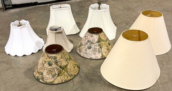Lot Of Multi Shape And Size Lamp Shades
