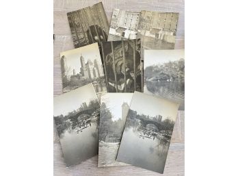 Vintage Lot Of Early 19th Century Photos Of Boston And Zoo