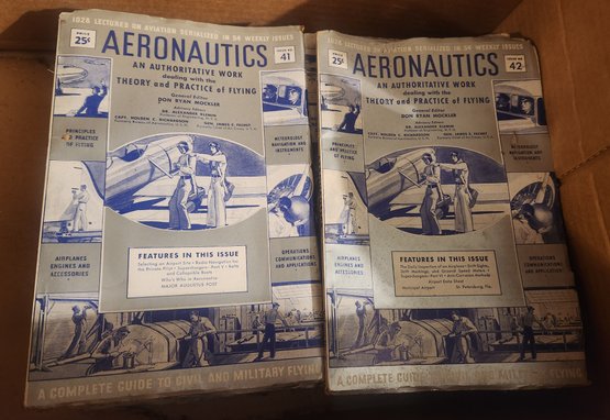 Lot Of Aeronautis Magazines (40)