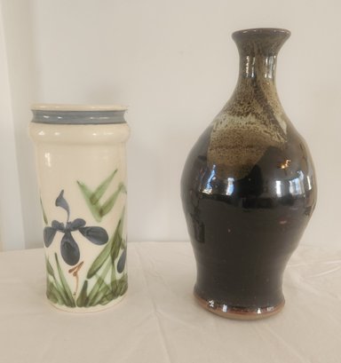 Two Fine Quality Studio Pottery Vases