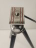 Art Deco Camera Tripod With Leather Storage Case