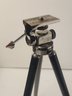 Art Deco Camera Tripod With Leather Storage Case