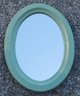 Painted Oval Pine Mirror