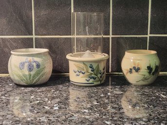 Three Piece Studio Pottery Lot