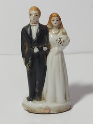 1920's Japanese Porcelain Bride And Groom Figurine