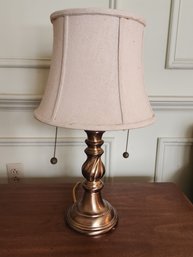 Brass Tone Table Lamp