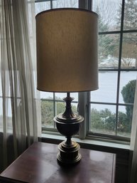 Vintage Brass Tone Table Lamp