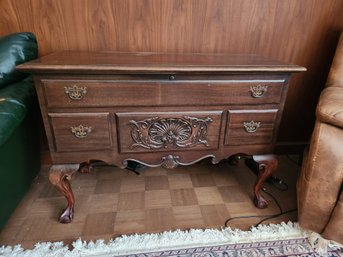 Lane Furniture .ahogany Ball And Claw Foot Cedar Chest