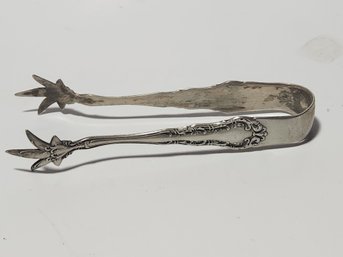 Pair Of Sterling Silver Sugar Tongs