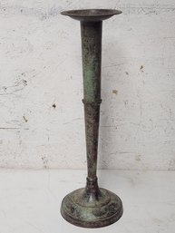 Tall Bronze Candle Stick