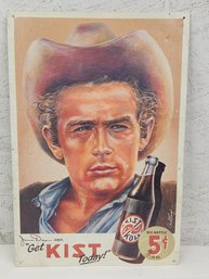 James Dean Kist Soda Advertising Sign