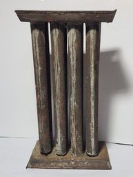 Antique Tin Eight Section Candle Mold