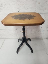 Stenciled Maple Hitchcock Furniture Candlestand