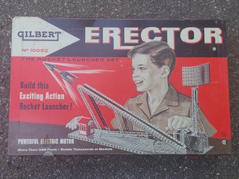 Gilbert # 10052 Erector Set The Rocket Launcher Set