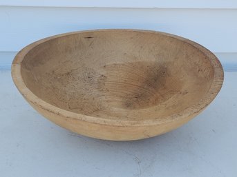 Thirteen Inch Woooden Chopping Bowl