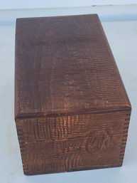 Tiger Maple File Box