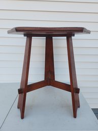 Ferguson Furniture Octagonal Maple Arts And Craft Revival Lamp Table