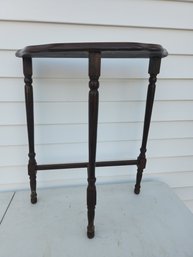 Small Mahogany Half Table