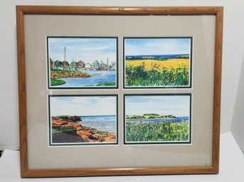 Limited Edition Morag (Manzer) Weatherston Polyptch Of Prince Edward Island