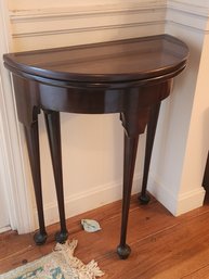 Diminutive Harden Queen Ann Style Swing Leg Table