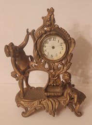 Figural Victorian Dresser Clock