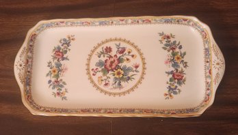 Coalprt English Bone China'Ming Rose' Tray