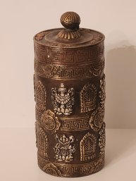 Chinese Mixed Metal Insense Powder Canister