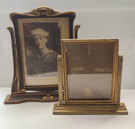 Two Standing Dresser Picture  Frames