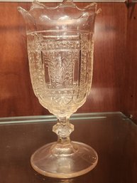 Victorian Pattern Glass Spooner