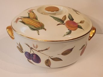 Royal Worchester Evesjan Round Covered Casserole Dish