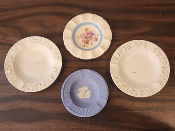 Wedgwood Jasperware,queensware,and E.R.americanart Ware Ashtrays 1 As As